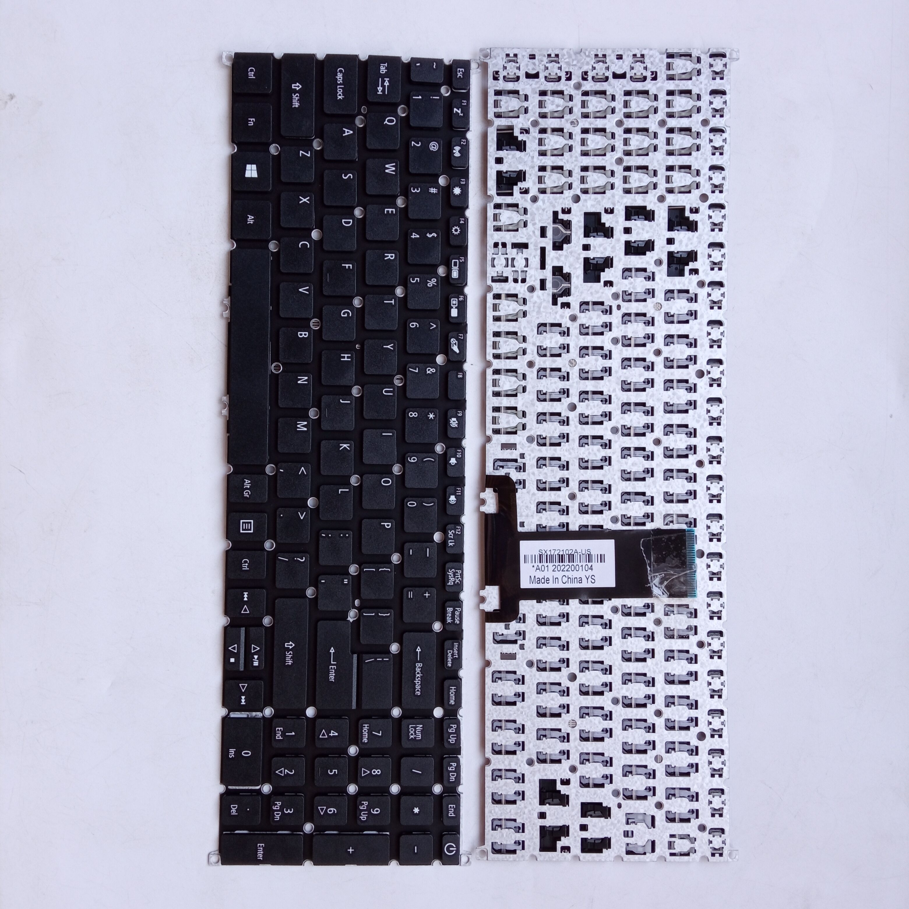 Picture of New Replacement Laptop Keyboard For ACER A317-51 with switch BLACK (OEM) US Layout
